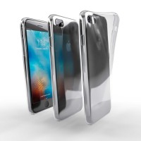 Ochranné TPU púzdro pre Apple iPhone 8 priehľadné